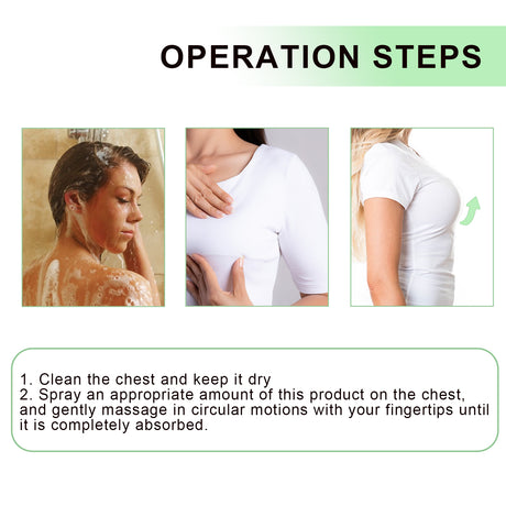 Natural Herbal Breast Spray Moisturizes Plump, Firming And Firming Breasts Massage Treatment - V.I.P Digital Presence