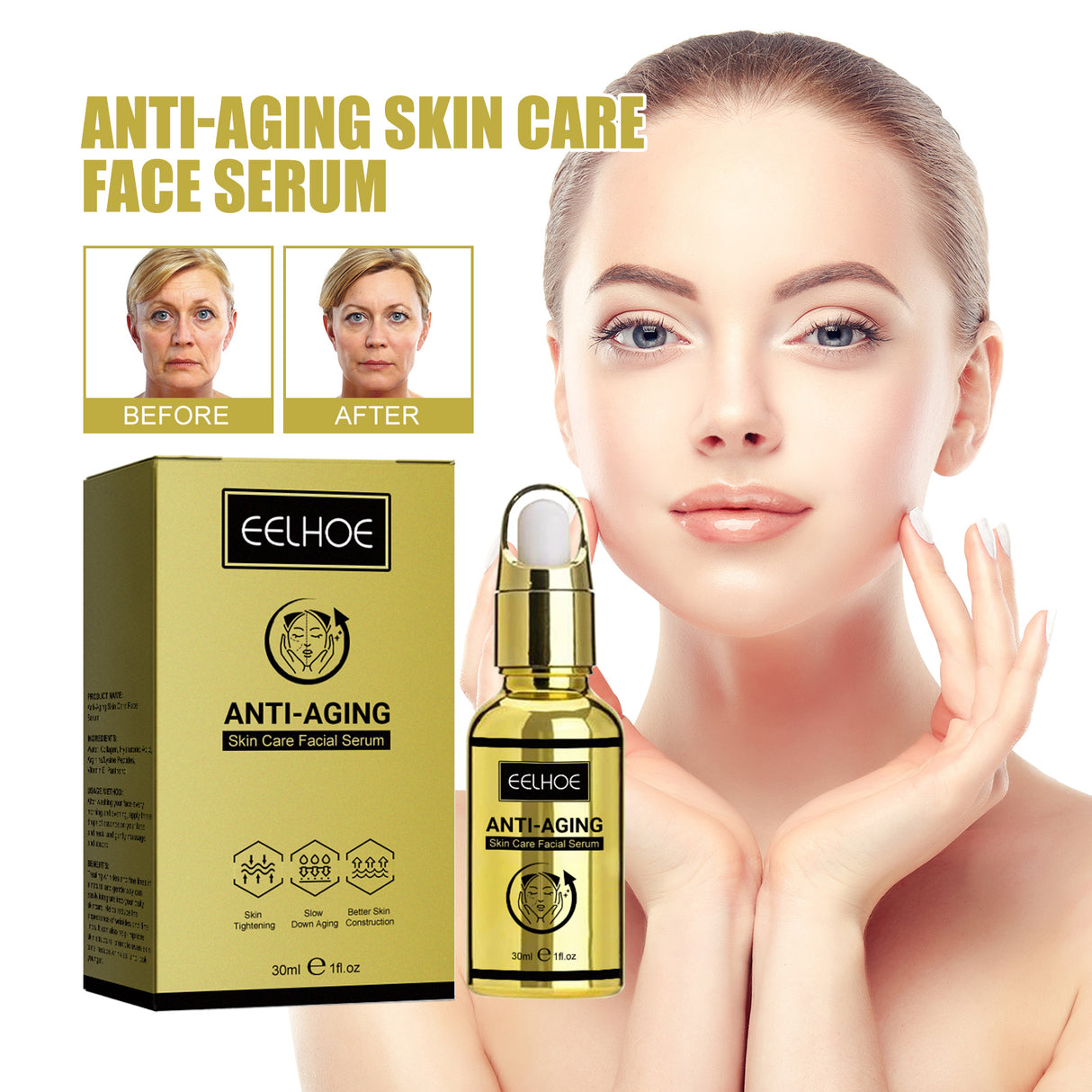 Anti-Aging Essence Hydrates, Moisturizes And Reduces Fine Lines And Wrinkles - V.I.P Digital Presence