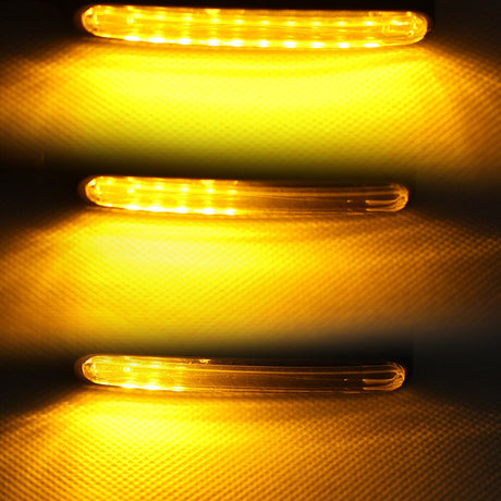 2PCS LED Motorcycle Turn Signals Light 12 SMD Tail Flasher Flowing Water Blinker IP68 Bendable Motorcycle Flashing Lights - V.I.P Digital Presence