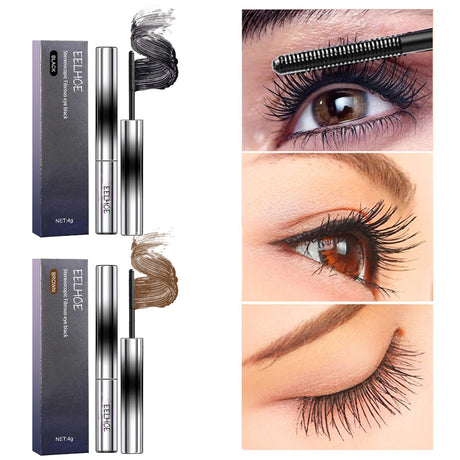 Curl Your Mascara, Eyelashes Black Beautiful Natural Thick Sweat-Proof, Not Smudgy, Not Makeup Off Slim Long - V.I.P Digital Presence