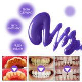 Purple Whitening Toothpaste, Clean Stains Gums Care Breath Fresh White Toothpaste - V.I.P Digital Presence