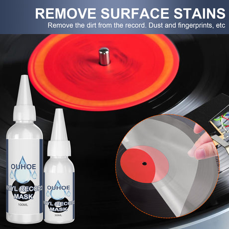 Vinyl Record Cleaner Removes Dirt Track Cleaner Removes Oil Removes Dirt Removes Anti-Static Carbon Fiber - V.I.P Digital Presence