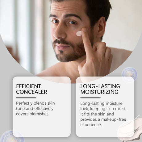 Men's Concealer Moisturizer Is A Light And Long-Lasting Moisturizing And Brightening Concealer Moisturizer - V.I.P Digital Presence