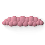 Alfombrilla de ratón con reposamuñecas para teclado, nube, antideslizante, espuma viscoelástica, para escritorio, oficina, gamer, ratón, reposamuñecas