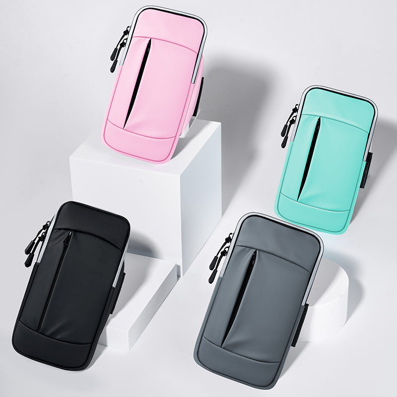 Running Phone Arm Bag Outdoor Phone Bag Men's and Women's Phone Arm Strap Sports Phone Arm Cover Wrist Bag Waterproof - V.I.P Digital Presence
