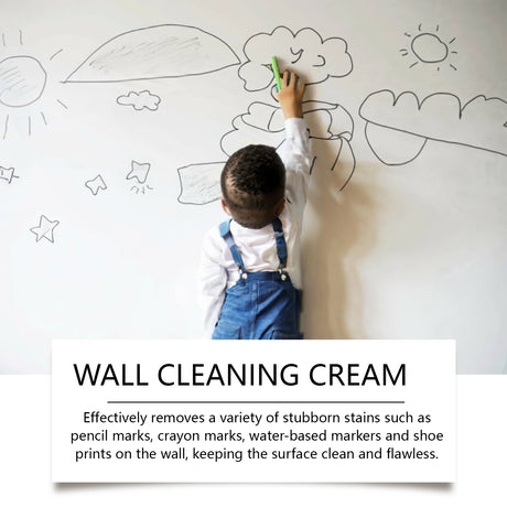 Wall Cleaning Cream, Wall Cleaning And Decontamination Cream Waterproof Renovation Stain Removal Wall Cleaner - V.I.P Digital Presence