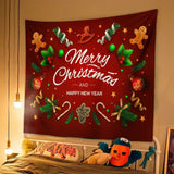 New Christmas Background Cloth, Christmas Tapestry, Christmas Party Event Decoration Hanging Cloth, Christmas Hanging Cloth - V.I.P Digital Presence