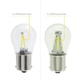 1pcs 1156 P21W BA15S 1157 BAY15D COB LED Filament Chip Car Brake Lights Auto Reverse Bulb Parking Lamp 12V Red White Yellow - V.I.P Digital Presence