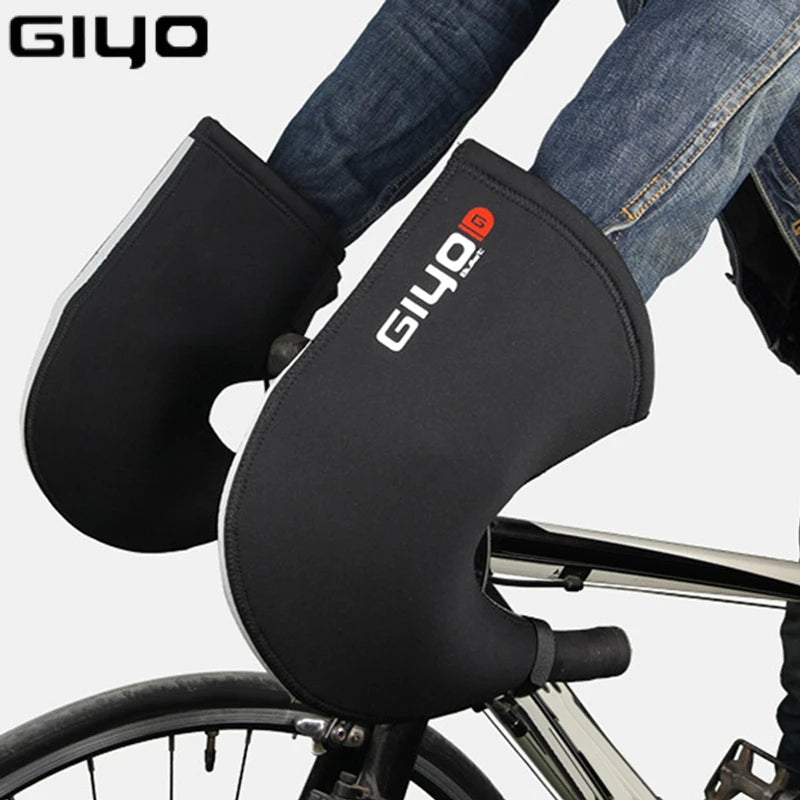 Winter Mountain Road Bicycle Bar Mitts Glove Bike Handlebar Mittens Warmer Cover Cycling Coldproof Hand Warmer Equipment - V.I.P Digital Presence