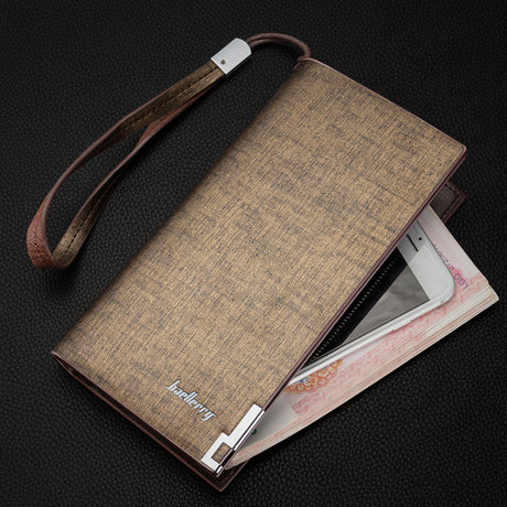 Baellerry Men's Long Wallet Multi-Functional Zipper Handbag Oumei Men's Handbag - V.I.P Digital Presence