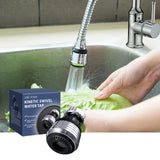 Supercharged Shower Head Home Kitchen Faucet Anti-Splash Head Universal Rotary Supercharged Stainless Steel Shower Head - V.I.P Digital Presence