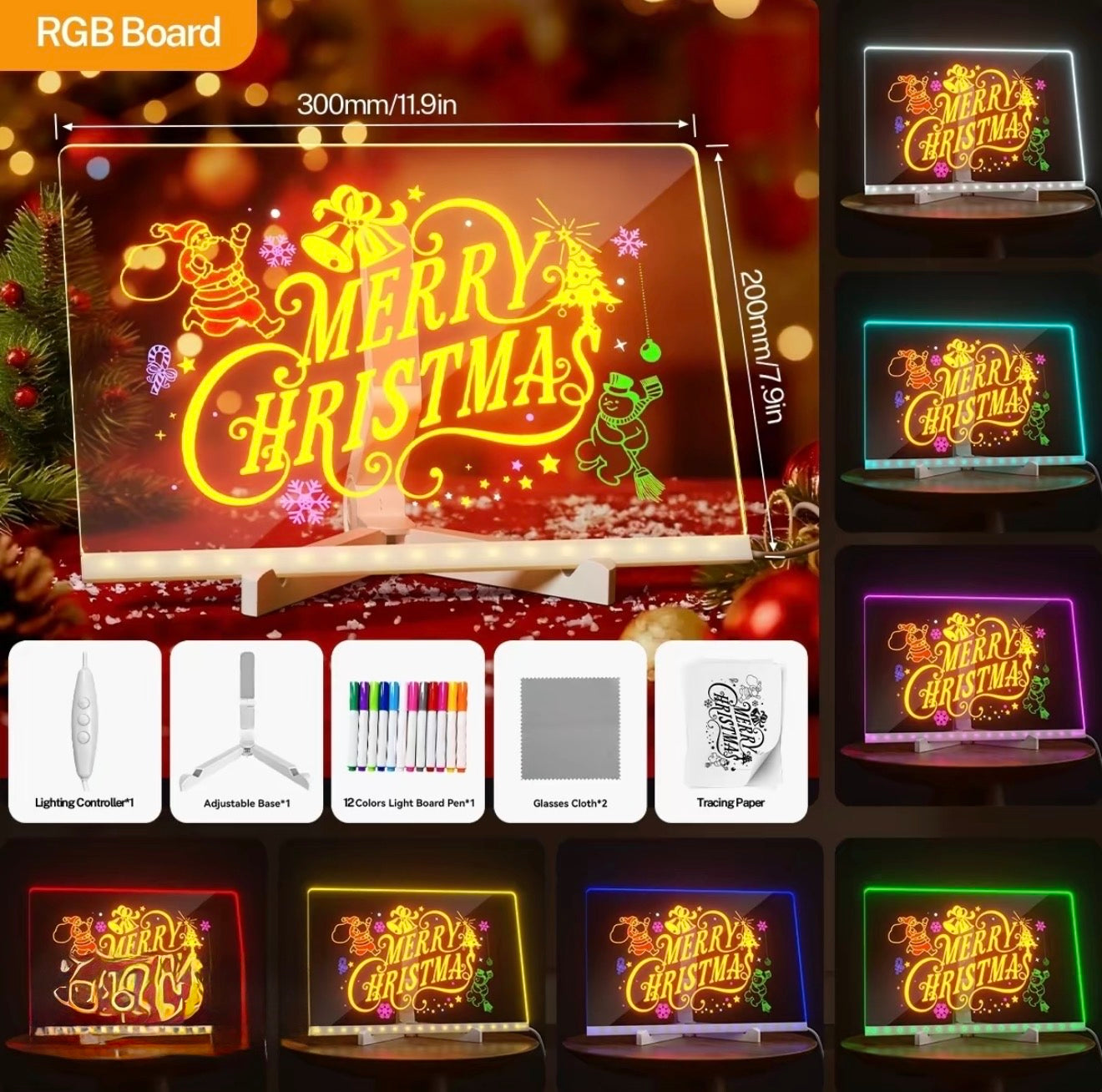 GlowTrace LED Drawing Board – V.I.P Digital Presence