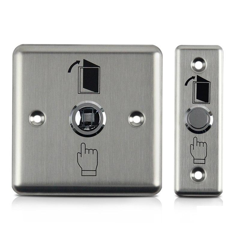 Stainless Steel Exit Button Push Switch Door Sensor - V.I.P Digital Presence
