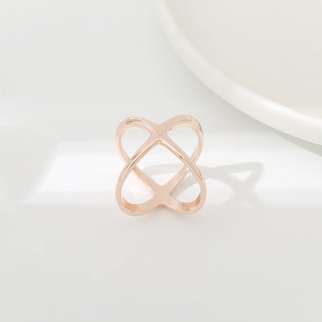 Creative Rice King Star Gold-Plated Scarf Buckle Multi-Purpose X Cross Hollow Smooth Surface Scarf Square Shawl Buckle - V.I.P Digital Presence