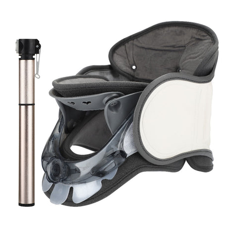 Adjustable Neck Tractor Home Inflatable Massage Cervical Vertebra Fixed Support Breathable Sports Neck Guard - V.I.P Digital Presence