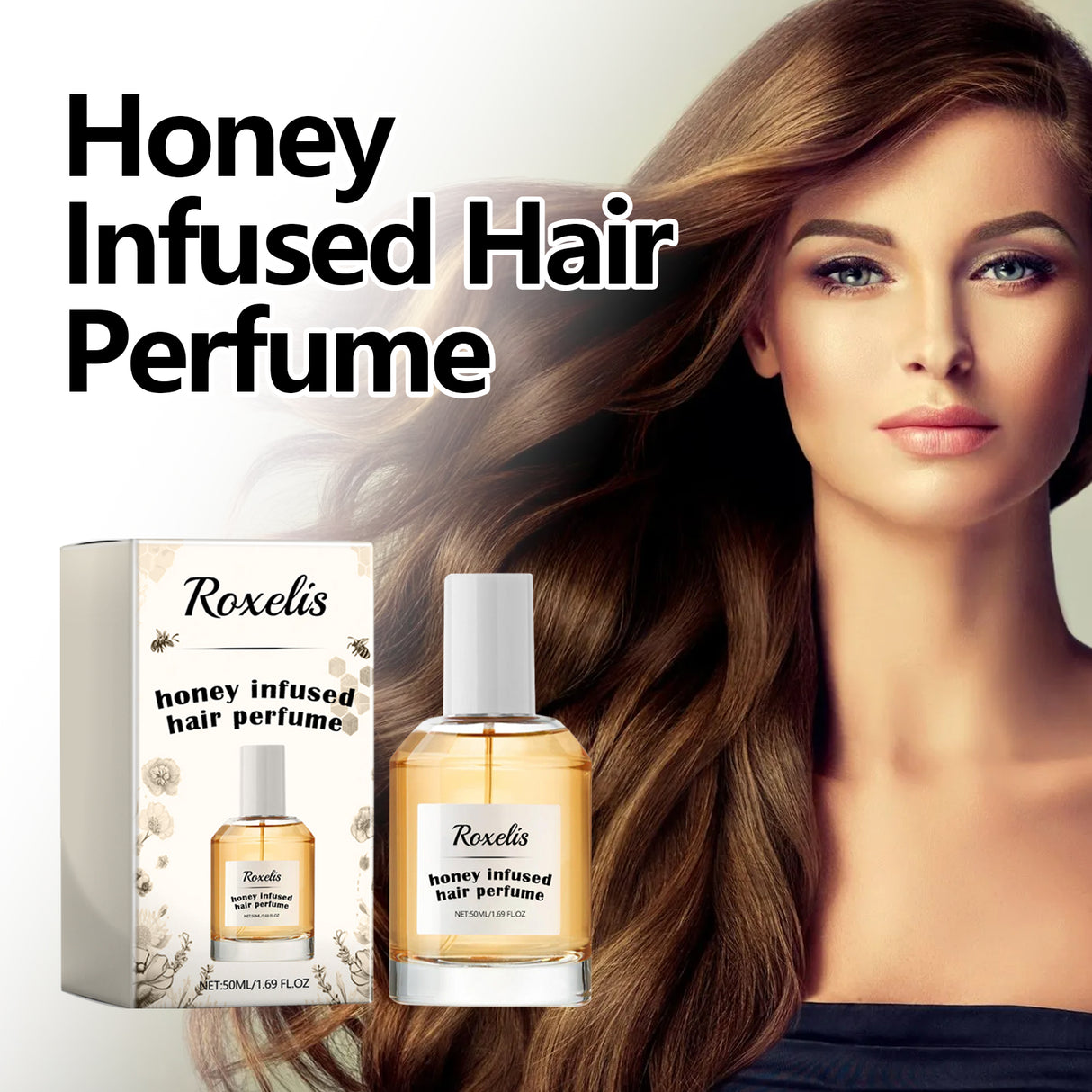 Honey Infused Hair Perfume, Hair Care Fragrance Nourishes And Restores Dry And Rough Hair With A Smooth Moisturizing Perfume - V.I.P Digital Presence