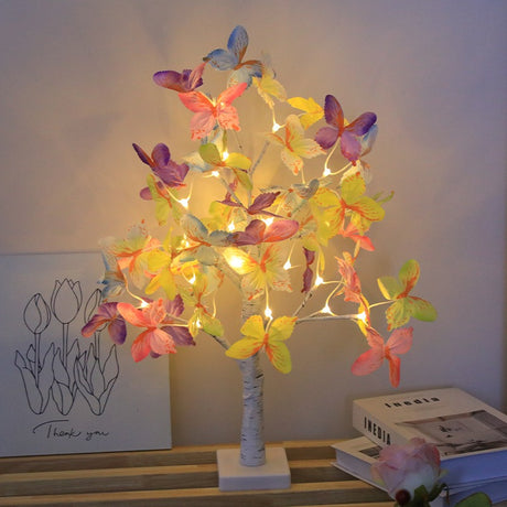 Fashion Colorful LED Rose Flower Tree Table Lamp For Holiday Party Wedding Xmas Gift Hotel Room Decor Night Light - V.I.P Digital Presence
