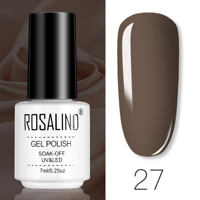 ROSALIND Gel Polish Set Manicure for Nails Semi Permanent Vernis top coat UV LED Gel Varnish Soak Off Nail Art Gel Nail Polish - V.I.P Digital Presence