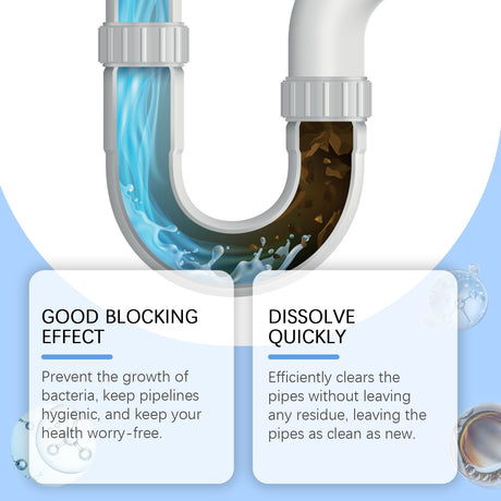Pipe Dredge Cleaning Agent, Kitchen Toilet Sewer Clogged Dredge Drainage Pipe Clean And Decontaminate - V.I.P Digital Presence