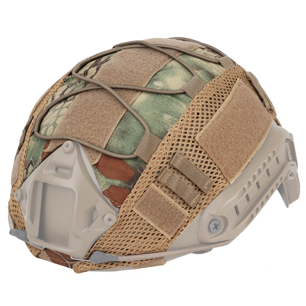 Tactical Multicam Helmet Cover for for Ops-Core FAST PJ Helmet Paintball Wargame Gear CS FAST Helmet Cover - V.I.P Digital Presence