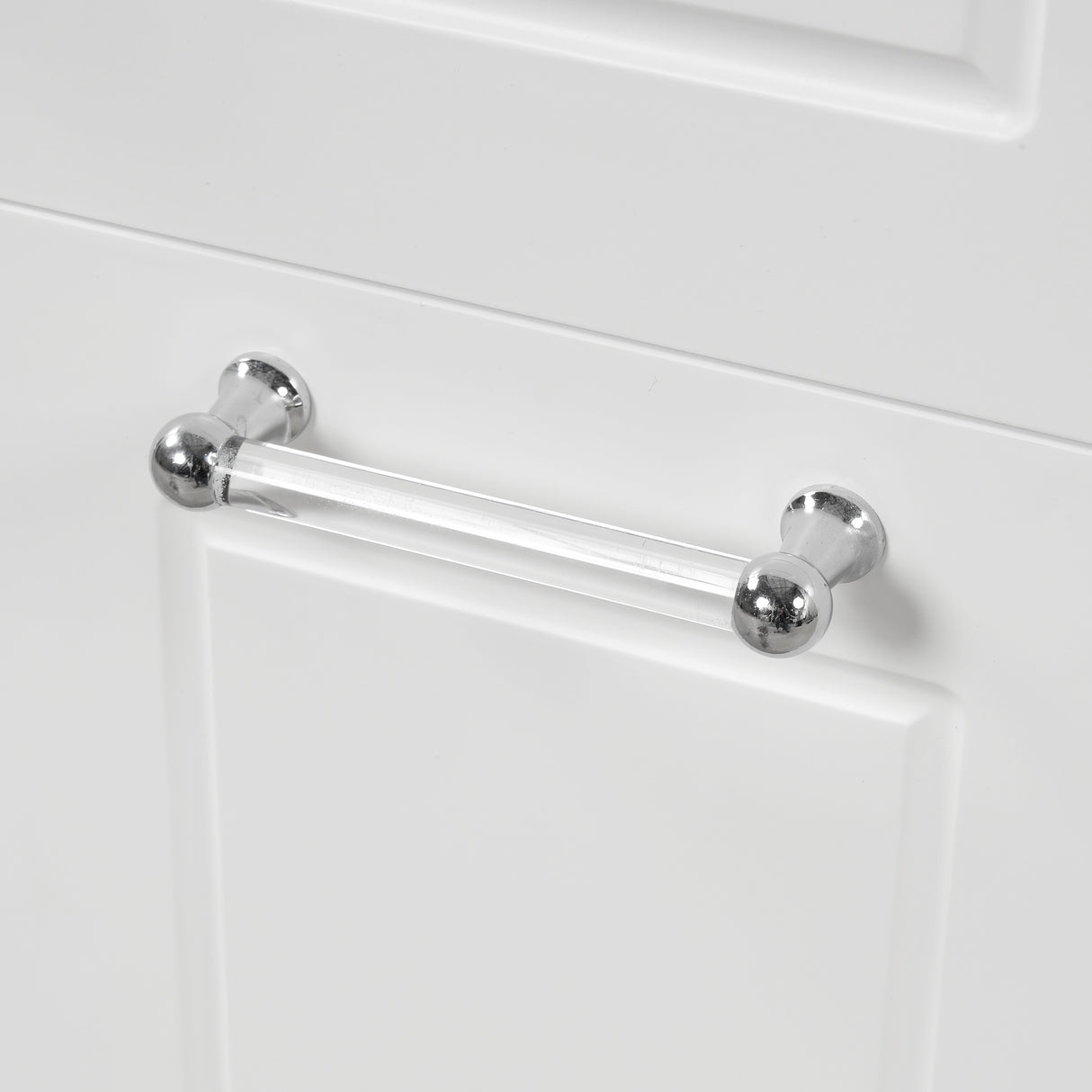 24" Bathroom Vanity with Sink, Bathroom Vanity Cabinet with Two Drawers and Door, Adjustable Shelf, Solid Wood and MDF, White - V.I.P Digital Presence