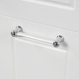 24" Bathroom Vanity with Sink, Bathroom Vanity Cabinet with Two Drawers and Door, Adjustable Shelf, Solid Wood and MDF, White - V.I.P Digital Presence