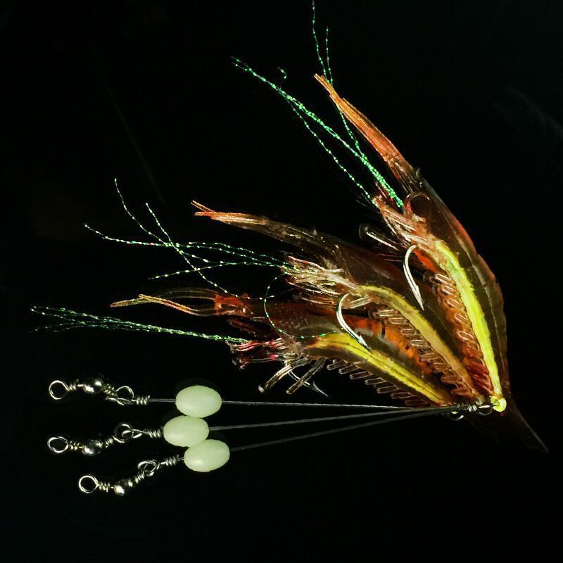 Soft Worm Luminous Bionic Shrimp 8 Lua Soft Shrimp Fake Bait Freshwater Pass Kill Bass Black Fish Warped Mouth Sea Fishing Bait Fish - V.I.P Digital Presence