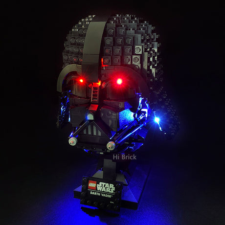 Suitable for LEGO 75304 Darth Vader Helmet Star Wars LED Lighting with Lights - V.I.P Digital Presence