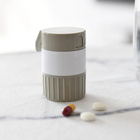 4 In 1 Portable Medicine Box Powder Separator Powder Household Grinder Pill Medicine Cutter Mini Home Medicine Storage Box - V.I.P Digital Presence