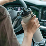 Large capacity portable insulated cup car mounted coffee cup 304 stainless steel - V.I.P Digital Presence