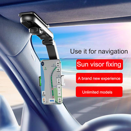 Car phone holder, sun visor, navigation car support bracket - V.I.P Digital Presence