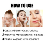 Booster Sleeping Cream, Whitening And Brightening Facial Skin Deep Hydrating Sleep Mask