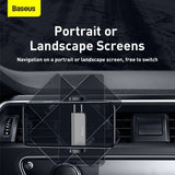 Baseus Car Phone Holder Air Vent Stand for Iphone XS 11 Samsung 4.7-6.5 Inch Mobilephone Auto Support Mount Car Phone Bracket - V.I.P Digital Presence