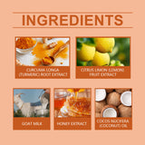 Turmeric Lemon Bath Soap Gently Cleans And Moisturizes Skin And Brightening Body Bath Soap