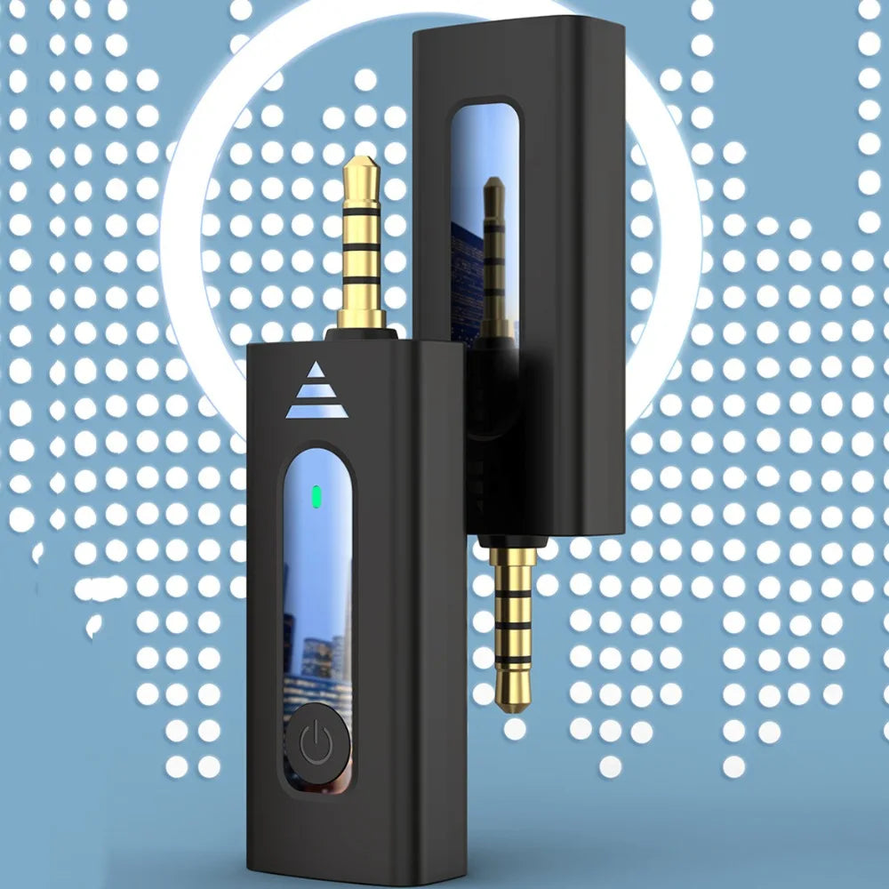 Wireless K35 Lavalier Lapel Microphone Omnidirectional Bluetooth 5.3 K35 Condenser Mic Noise Reduction Professional - V.I.P Digital Presence