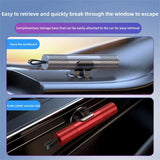 One Seco Window Breaker Seatbelt Cutter Car Gadgets Vehicle Escape Tool Safe Hammer Glass Breaker Life-Saving Emergency Artifact - V.I.P Digital Presence