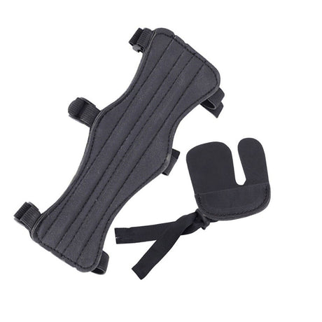 Bow and Arrow Equipment Arm Guard Finger Guard Set Retro Traditional Outdoor Sports Protective Gear Archery Accessories - V.I.P Digital Presence