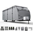 Umbrauto RV Cover,7 Layers Travel Trailer Cover, Waterproof Camper Cover,Grey - V.I.P Digital Presence