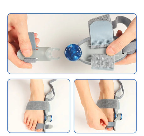 Bunion Corrector Unisex Foot Hallux Valgus Braces Rotatable Toe Separator Straightener Adjustable Pedicure Finger Toe Corrector - V.I.P Digital Presence