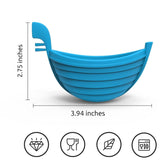 Kitchen practical water wave egg boat water boiled egg maker mold silicone DIY ship boiled egg maker DIY cake frying mold - V.I.P Digital Presence