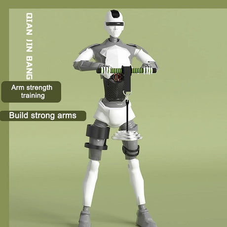 Forearm Strength Trainer Arm Workout Wrist Training Roller Muscle Exercises Bar Waist Roller Equipment Gym Fitness Accessories - V.I.P Digital Presence