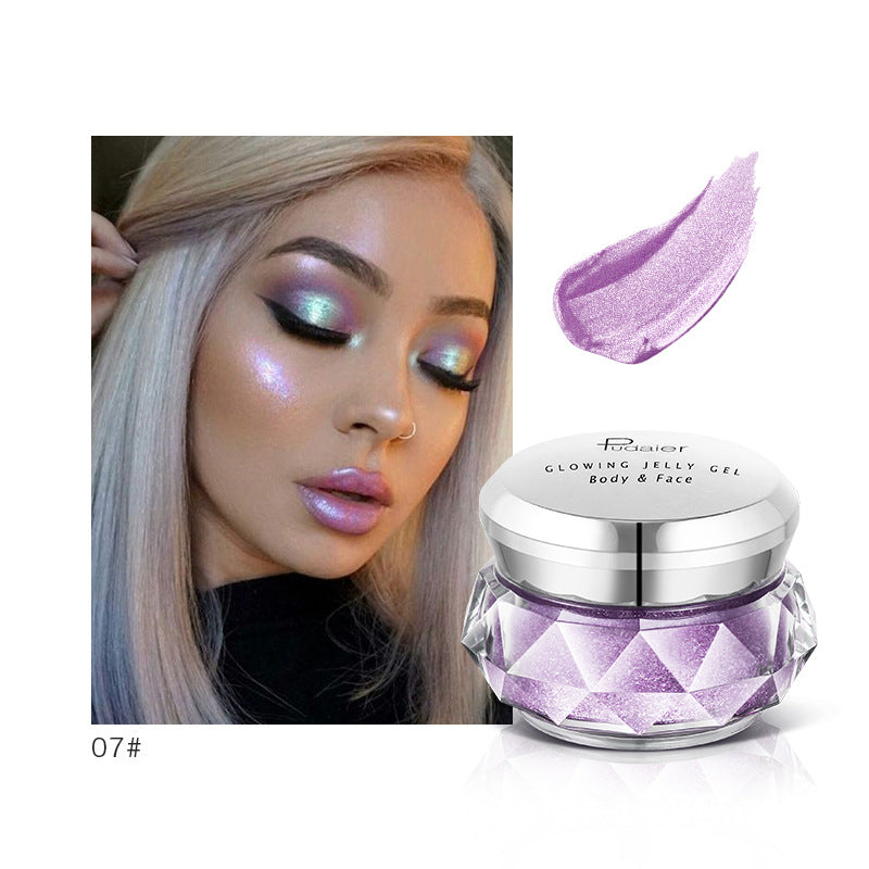 Pudaier Jelly Gel Face Highlighter Body Highlighter Mermaid Eyeshadow - V.I.P Digital Presence