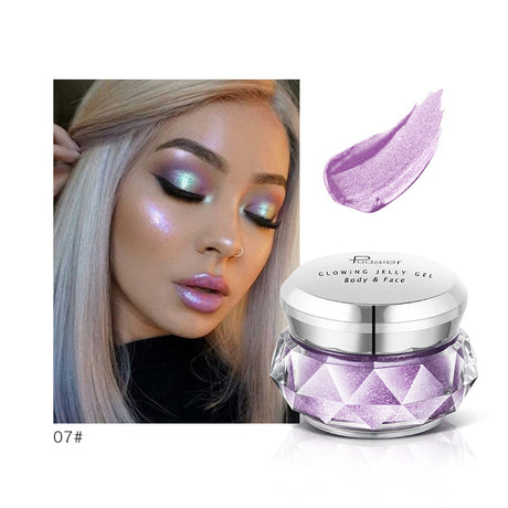 Pudaier Jelly Gel Face Highlighter Body Highlighter Mermaid Eyeshadow - V.I.P Digital Presence