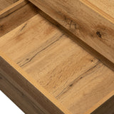 Modern TV Stand for 80'' TV with Double Storage Space