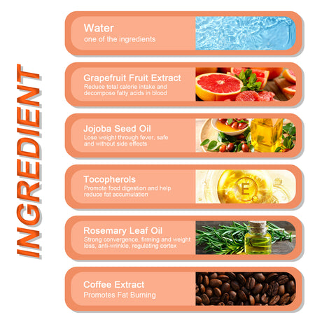 Grapefruit Body Shaping Essential Oil, Firming Anti-Orange Peel Body Shaping Slimming Essential Oil - V.I.P Digital Presence