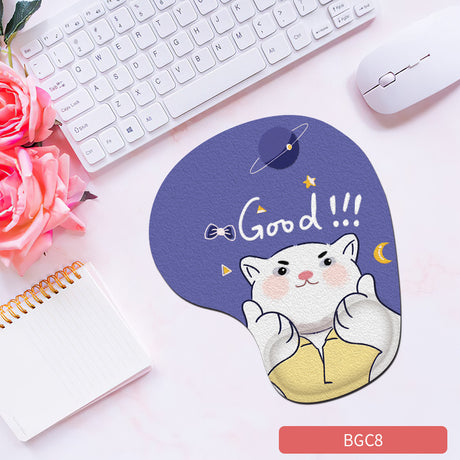Silicone wrist mouse pad female comfortable computer soft non-slip hand rest pad thick non-slip wrist rest cute game pad - V.I.P Digital Presence