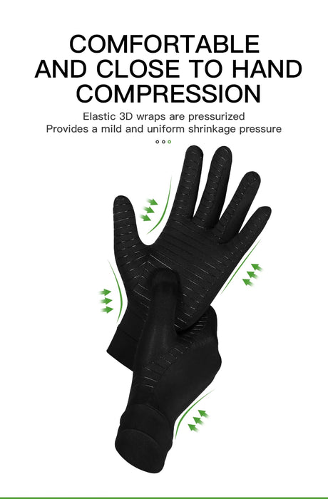 Indoor writing computer health exercise joint pain relief physical therapy anti edema protection nursing rehabilitation full finger gloves - V.I.P Digital Presence