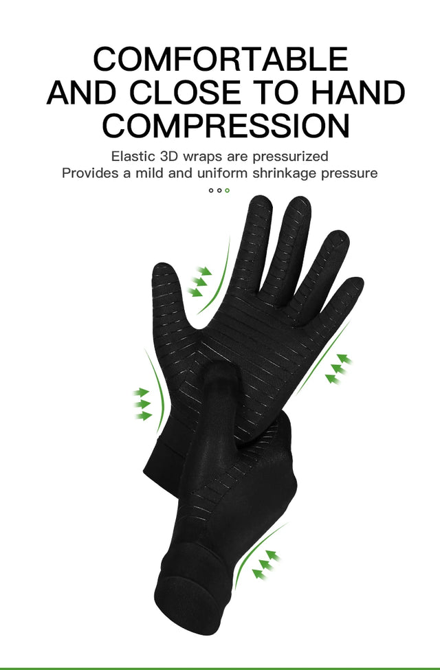 Indoor writing computer health exercise joint pain relief physical therapy anti edema protection nursing rehabilitation full finger gloves - V.I.P Digital Presence