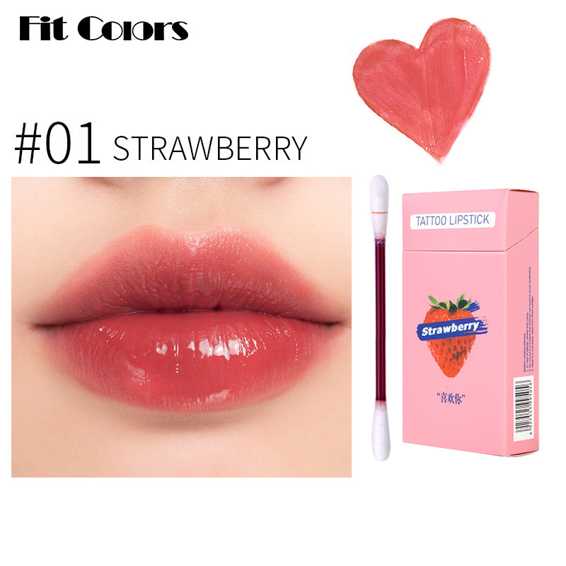 Cigarette Case Cotton Swab Lip Glaze Dyed Lip Liquid Disposable Non-Stick Cup Liquid Lipstick - V.I.P Digital Presence