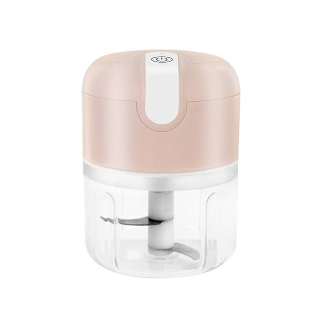 250ml Home Kitchen Appliances Vegetable Meat Electric Mini USB Rechargeable Multifunctional Chopper Garlic Masher Wireless Garlic Beater - V.I.P Digital Presence